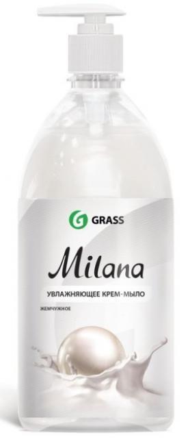 Жидкое крем-мыло Milana жемчужное с дозатором (флакон 500 мл)
