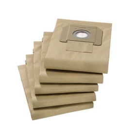 Пылесборники бумажные для пылесосов Karcher NT 45/1, 65/1, 70/3, 75/2, 5 шт.