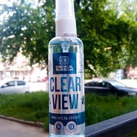 CLEAR VIEW универсальный очиститель стекол, 100 мл, CR729, Chemical Russian